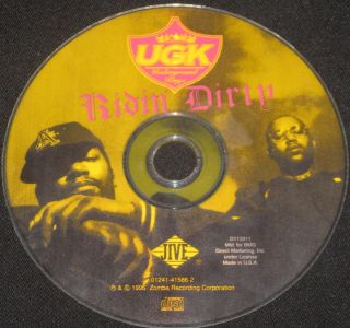 Ridin Dirty 1996 Texas Rap Classic Pimp C Bun B Mr 3 2