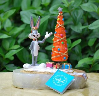 Bugs Bunny Christmas Carrot Ron Lee Sculpture 1993 Signed Limited 