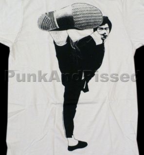 Bruce Lee Side Kick Allover Print T Shirt Official Fast SHIP
