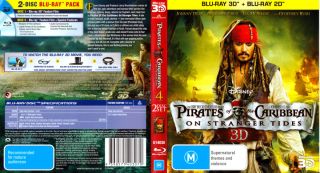 Pirates of The Caribbean 4 On Stranger Tides (3D BD/BD) (Blu Ray)