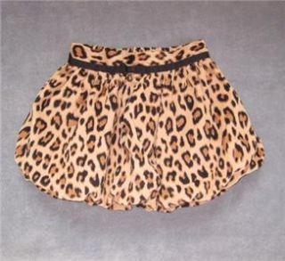 Baby Gap Bryant Park Outfit 4 4T Leopard Cord Bubble Skirt Pink Top 
