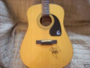 Epiphone by Gibson Guitar Signed by Bryan White Country Singer