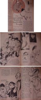 Readers Digest April 1979 Albert Hirschfeld Superman