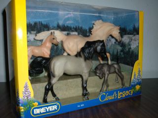 Breyer Clouds Legacy family wild horse stallion mare foals flint 