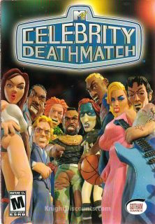 Celebrity Deathmatch Gotham PC Game MTV Hollywood New 710425212161 