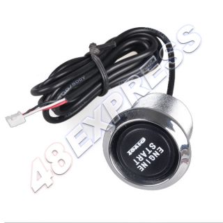  Car Auto Engine Start Red LED Push Button Switch Ignition Starter Kit