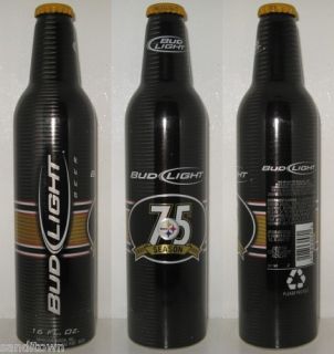 SEALED Steelers Collectable 75th NFL Anniv Bud Bottle