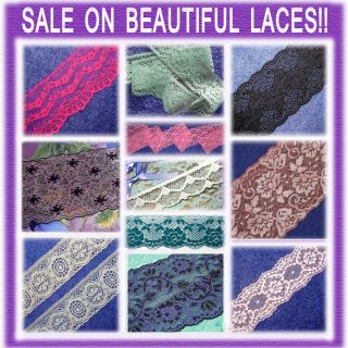 Sale Super Deals on All Types of Lace Venise Rascel Cluny More