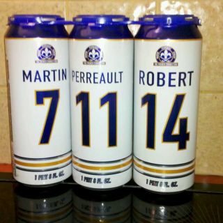 Buffalo Sabres French Connection Labatt Cans