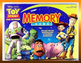 Disney Toy Story Beyond Memory Match Game Woody Buzz