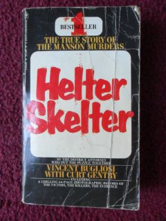 Helter Skelter by Vincent Bugliosi PB Paperback Book ~ Charles Manson 