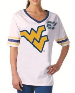 West Virginia Mountaineers Womens Jersey Tunic Shirt