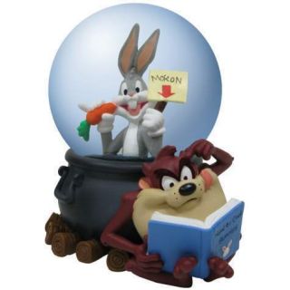 Looney Tunes Bugs Bunny Taz Moron 85 mm Water Snow Globe