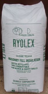 Masonry Fill Granulated Perlite Insulation