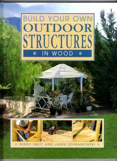 Build Your Own Outdoor Structures Wood Slab Pole Stud Frame Gazebo 