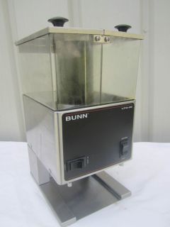 Bunn LPG 2E Low Profile Commercial Coffee Grinder Dual