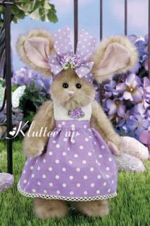 Bearington Bear Girl Doll Easter Bunny Rabbit Jaida 14 420192 Spring 
