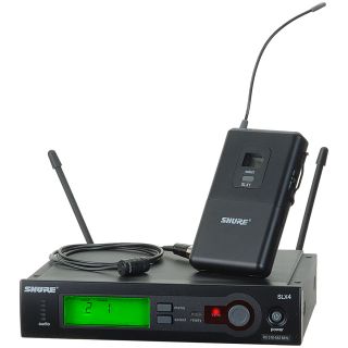 Shure SLX14 85 J3 UHF Wireless Lav Microphone System