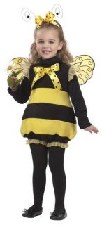 Bumble Bee Toddler Costume Honey Child Hornet Insect