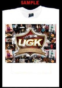 UGK Custom T Shirt Tee Bun B Pimp C Rap Hip Hop 393