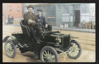 1905 Cadillac Runabout Series E Car Picture Postcard