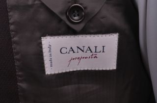 ISW* CANALI 3Btn Brown Italian Suit 44L 44 L