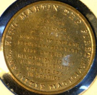 Martin Van Buren US Mint Version 2 Commemorative Bronze Medal Token 