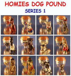 12 New Homies Dog Pound Set 1 Mini Cake Topper Figures