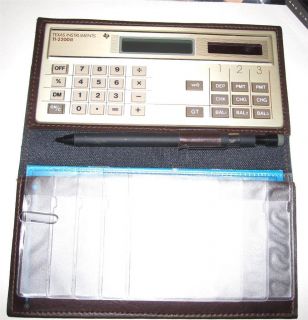 Texas Instruments TI 2200 II Calculator Manual