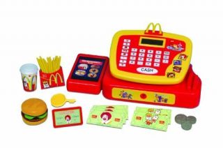   Present MC Donalds Kids Fun Play Cash Register Toy Calculator