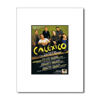 Calexico Moustache Hat Matted Mini Poster