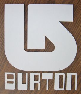 Burton Snowboard 7 Sticker Snowboots Bindings Clothes