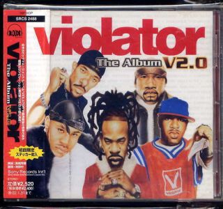 Violator The Album V2 0 Japan CD w OBI Busta Rhymes ll Cool J Noreaga 