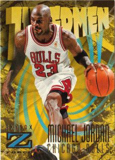 Michael Jordan 1996 97 Skybox Z Force 179 Bulls Sweet