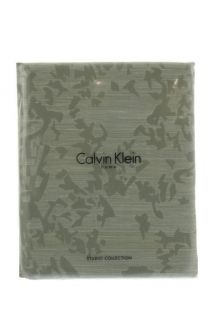 Calvin Klein New Kashmir Green Printed Cotton 20x36 Pillow Sham 