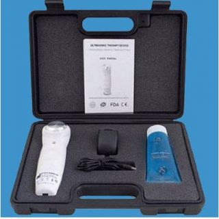 1MHz Portable Ultrasound Therapy Machine w Gel Personal Home Unit 