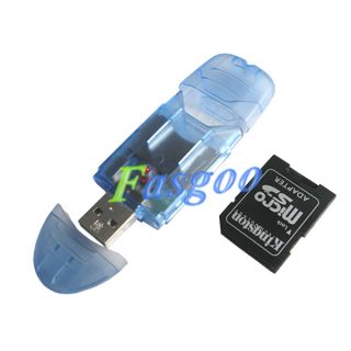 USB 2 0 SD SDHC Memory Card Reader TF Micro SD Adapter