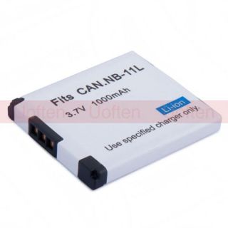   1000mAh Rechargeable Battery for Canon Camera Camcorder NB 11L