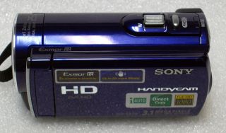   HDR CX110 Digital MS HDV Full HD Camcorder Blue as Is Broken
