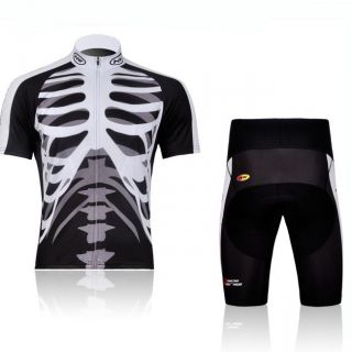 2012 Cycling Bicycle Comfortable Outdoor Skull Jersey Shorts Size M 