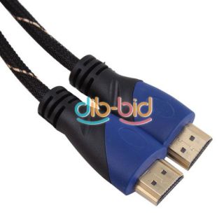 High Speed 1.5m 5ft HDMI Cable 1.4V 1080P HD w/ Ethernet 3D Ready HDTV 