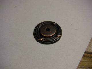 Cabinet Hardware Oil Rubbed Bronze Round Backplate