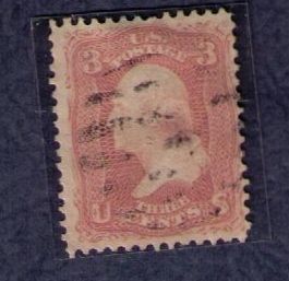 1857 US Stamp SC 65 George Washington Used