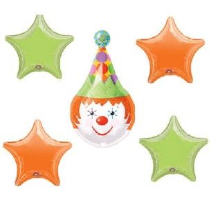 Clown Circus Birthday Party Supplies Decoration Balloon
