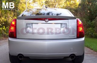 2003 2007 cadillac cts factory oem style spoiler primer