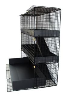 New 3 Level 1x3 Guinea Pig Large Custom Pet Cage Bonus