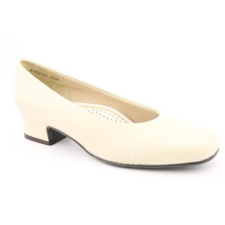 Ros Hommerson Callie Womens Size 8.5 White Leather Pumps, Classics 