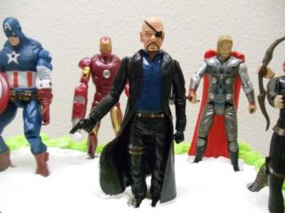Avengers Birthday Cake Topper w Hulk, Captain America, Iron Man, Thor 