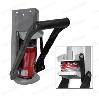 12oz 16oz Wall Can Crusher Compacter w Bottle Opener
