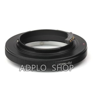 AF Confirm Macro Canon FD Mount Lens To Nikon Adapter Ring D600 D800 